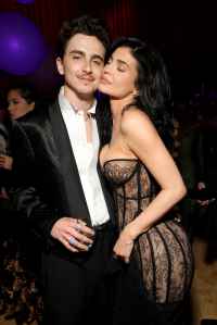 Kylie Jenner cozies up to Chalamet Timothee inside Vanity Fair Party 2025